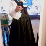 Skirt is attached!